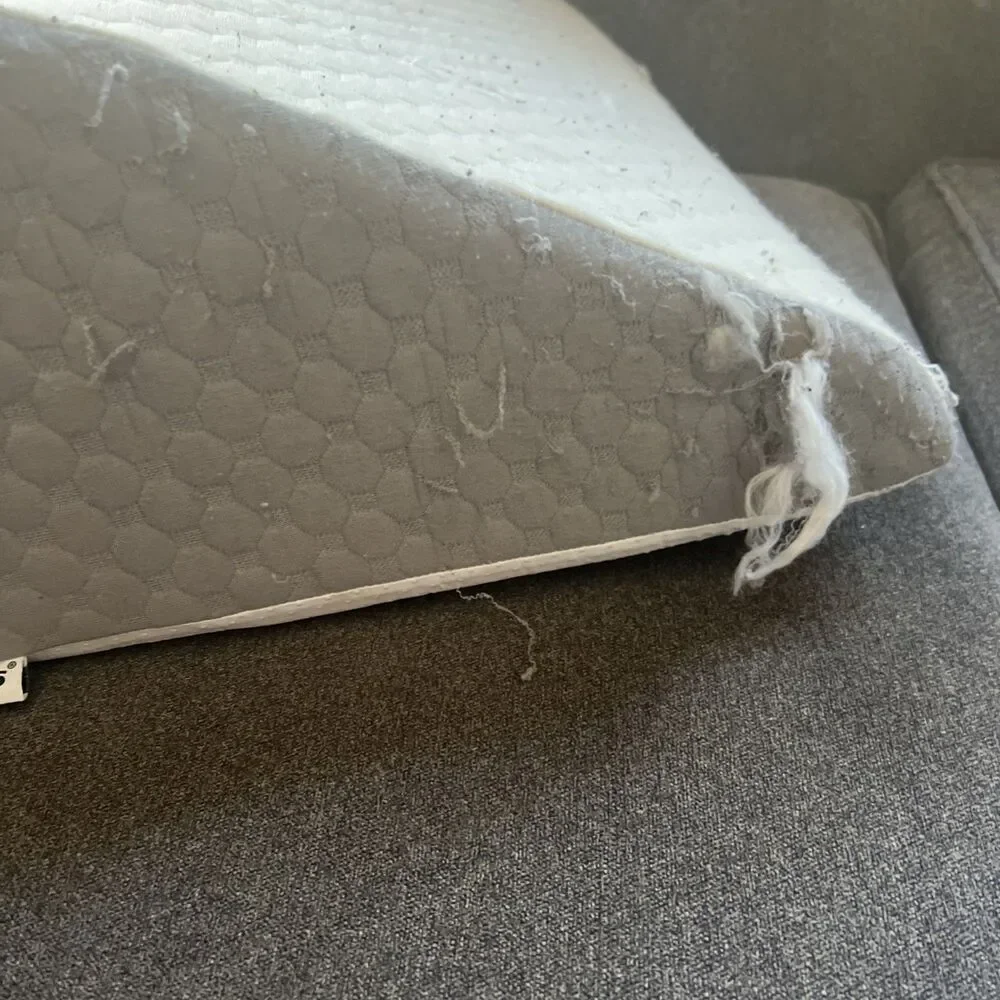 Forias Wedge Pillow for Sleeping Memory Foam Bed Wedge Acid Reflux Post Surgery‎